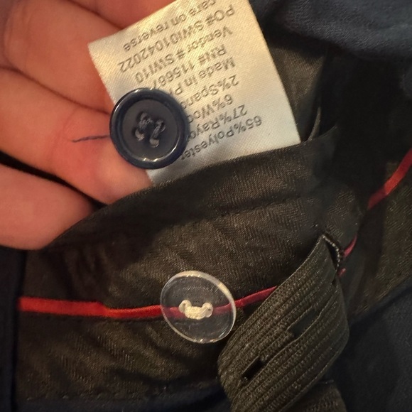 Isaac Mizrahi Black Garment with Red Accents - Picture 2 of 7